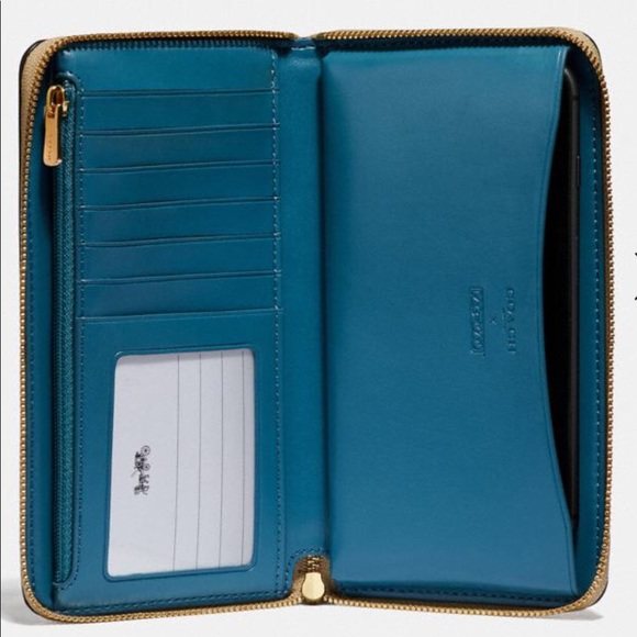 Coach Large Pac Man Phone Wallet - Picture 2 of 4